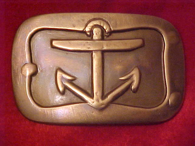 U.S. Navy and Marine Buckles and Plates - Hanover Brass Foundry