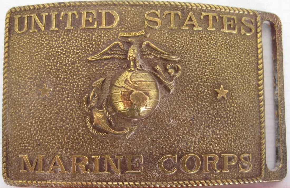 Brass Department of the Navy United States Marine Corps office
